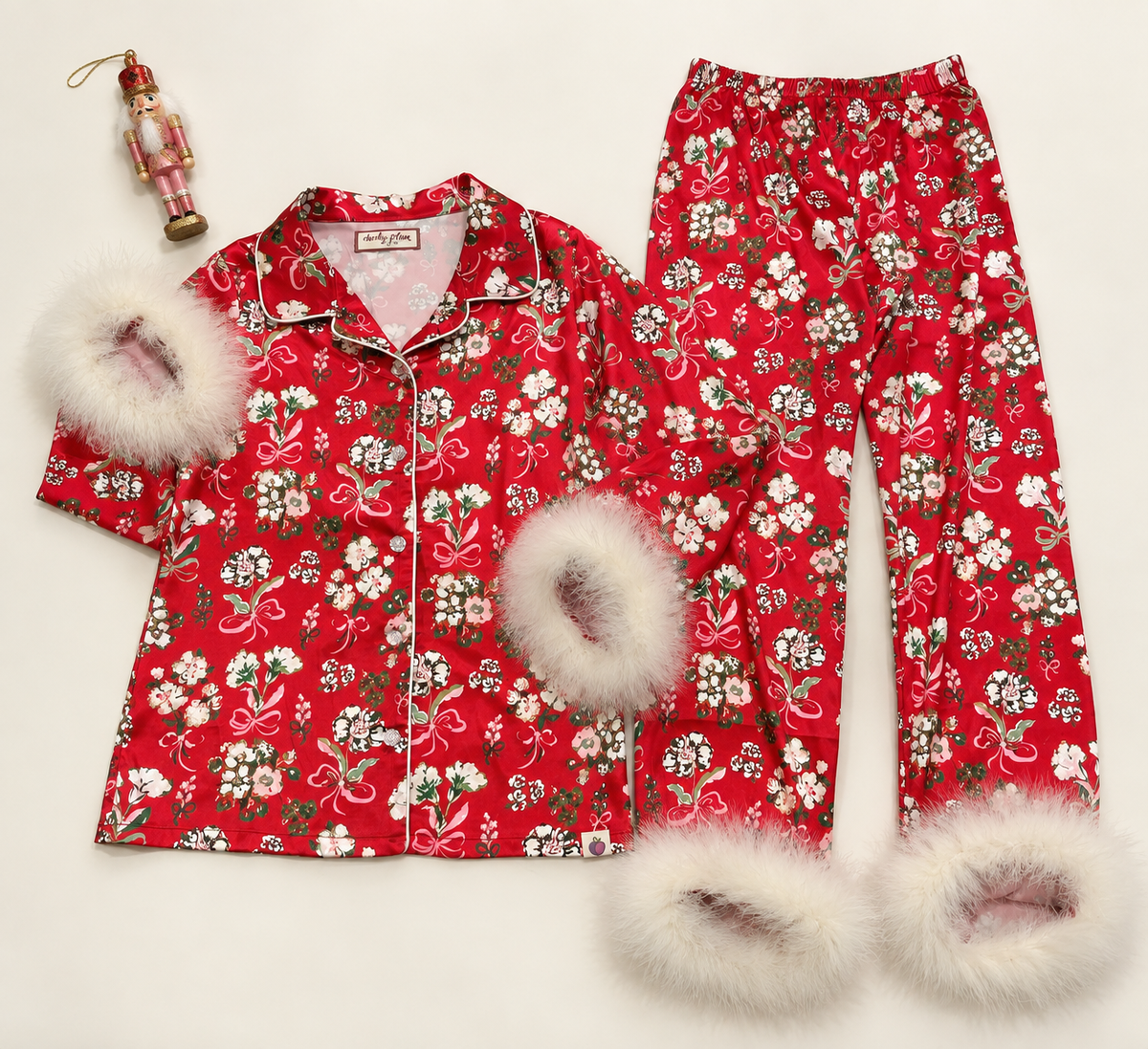 Feather Loungewear Set - Merry Magnolia (Pre-Order ships end of October)