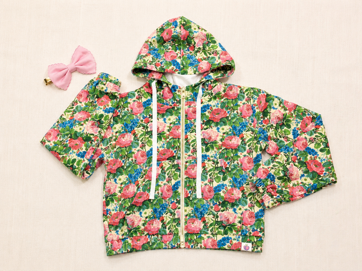 Velour Active Zipper Sweater - Briar Rose (Pre-Order)