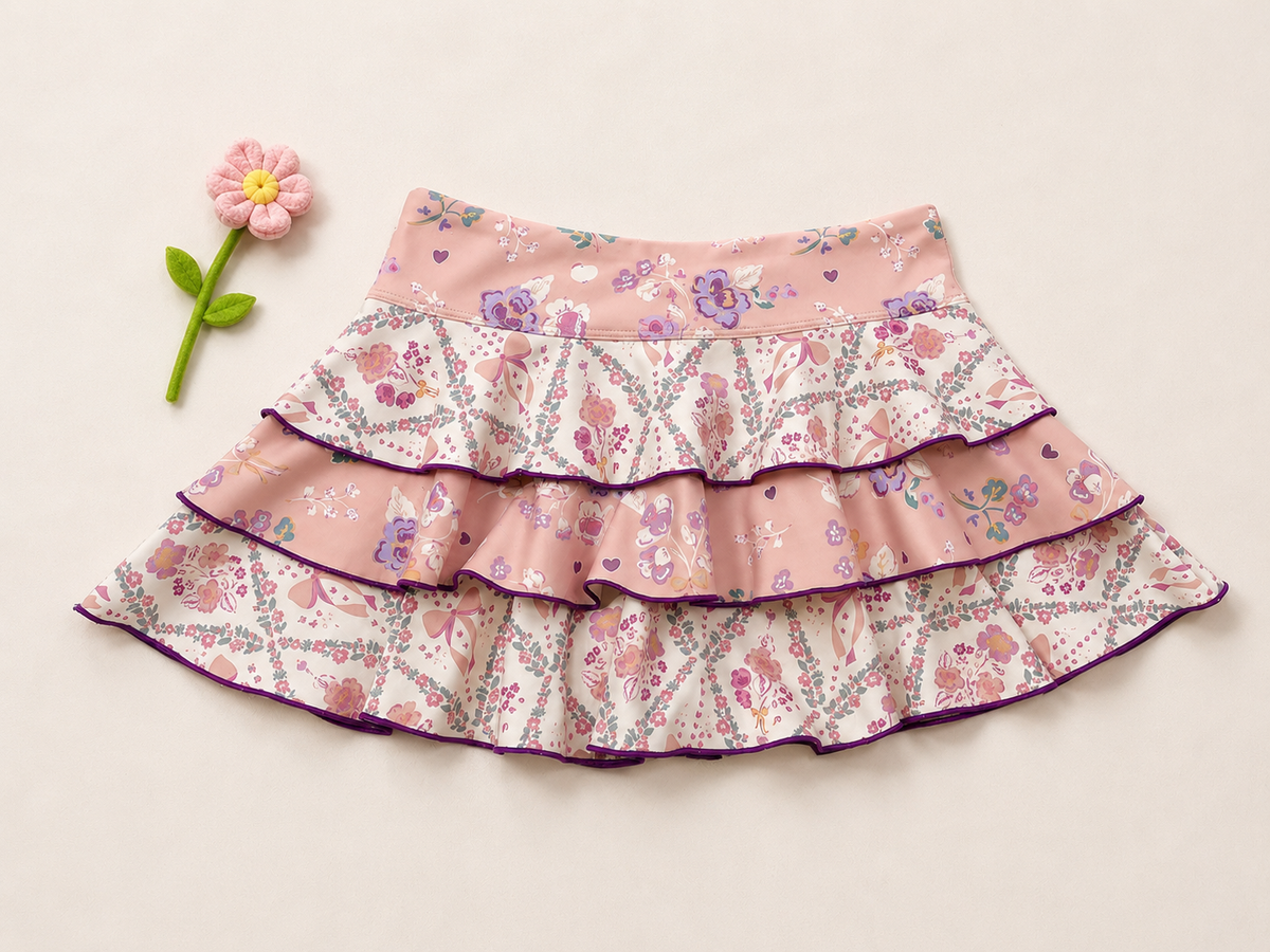 Active Skirt - Rosie Ribbons (Pre-Order)