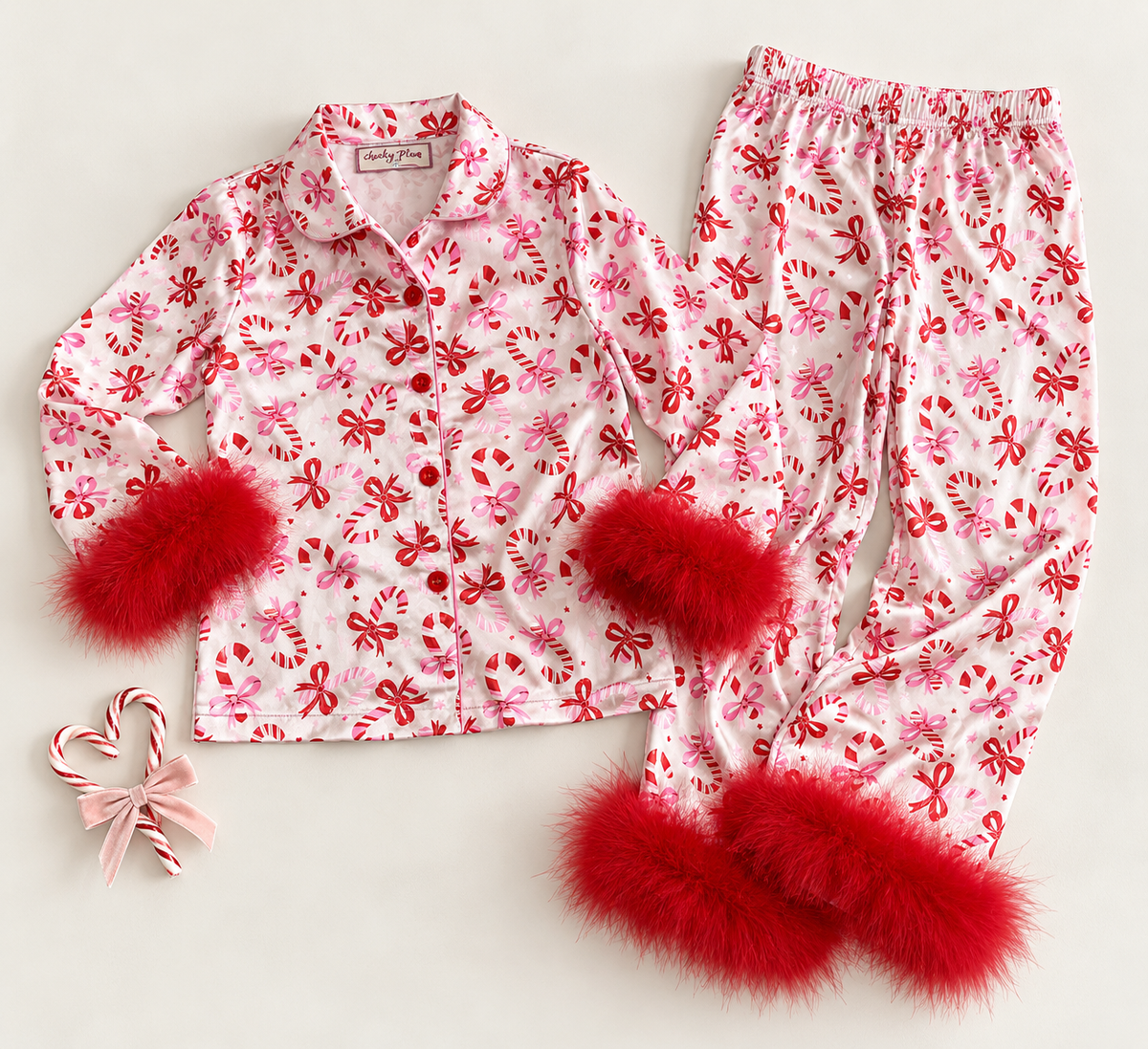 Loungewear Set - Peppermint Kisses (Pre-Order ships early November)