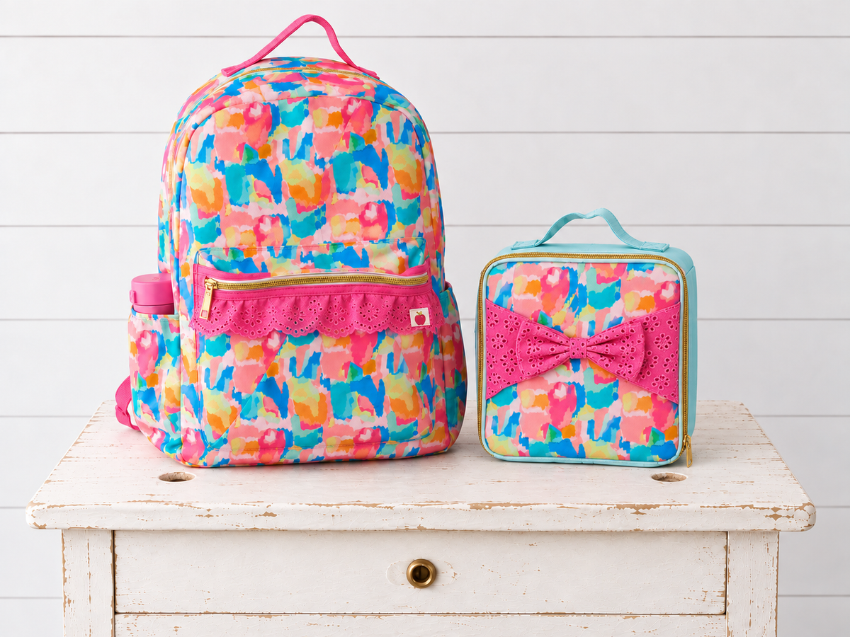 Bree Backpack - Rainbow Sherbert Splash