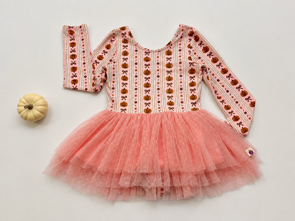 Leotard - Pumpkin Posy (Pre-Order)