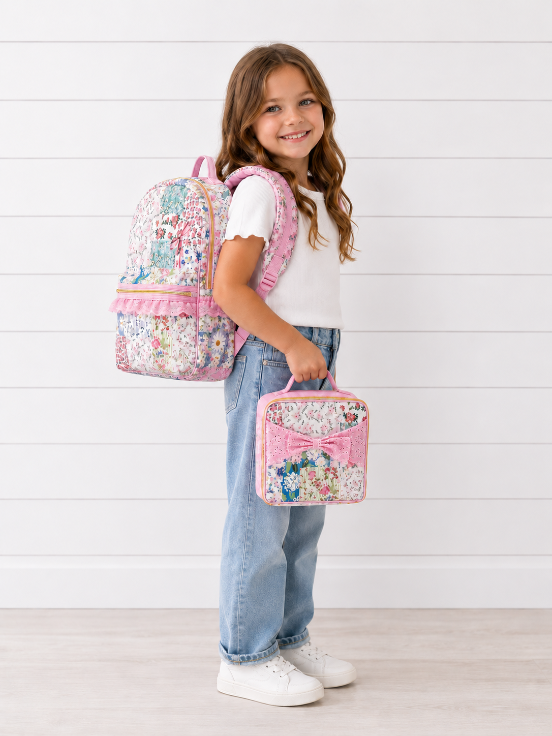 Bree Backpack - Bluebell Patchwork