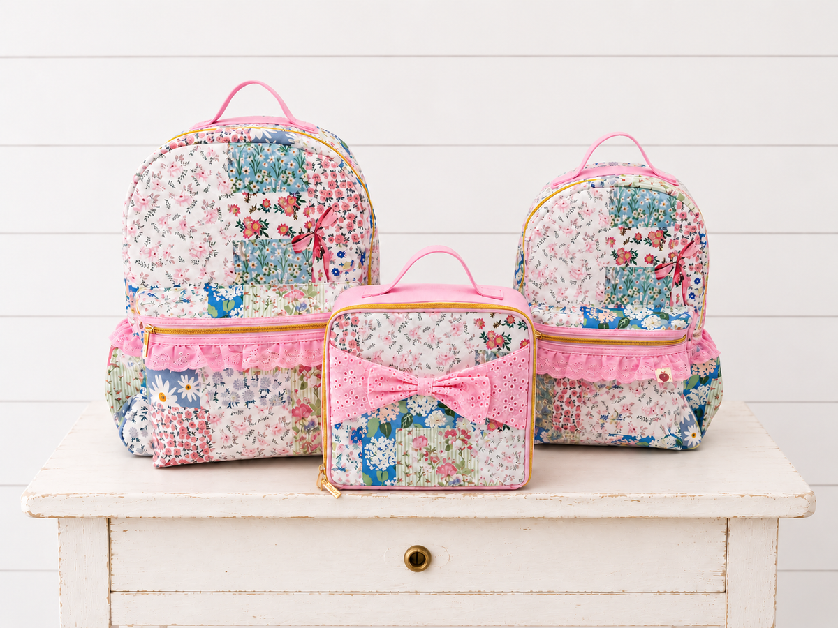Bree Backpack - Bluebell Patchwork
