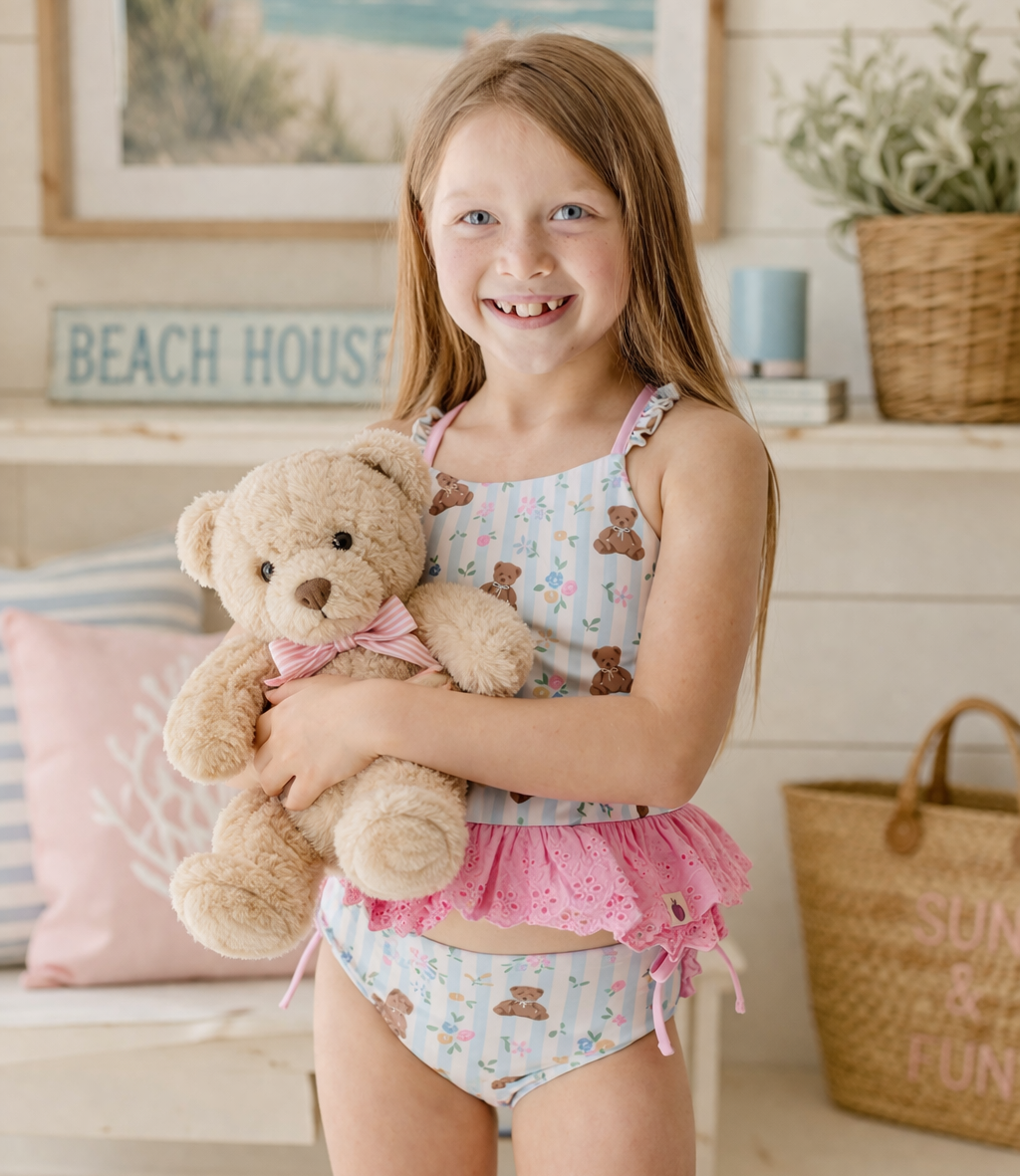 Selah Tankini Swimsuit - Teddy Blossom