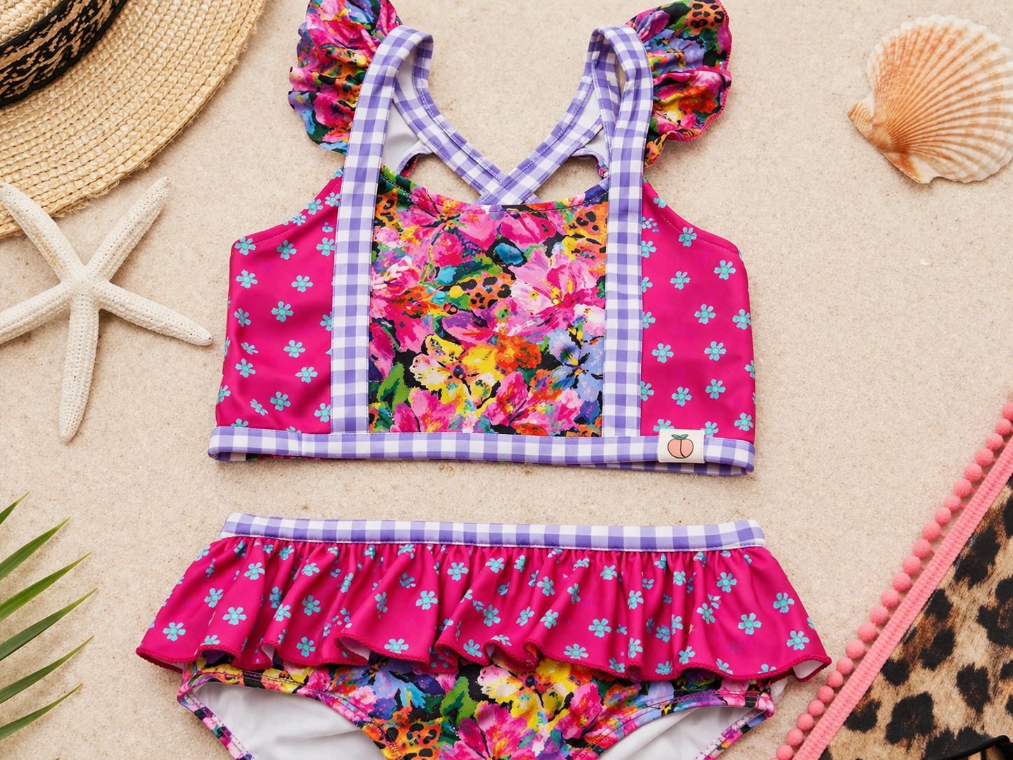 Nora Swimsuit - Wildflower Safari