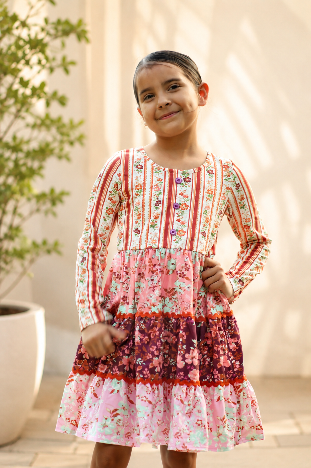 Annistyn Dress - Floral Sonata (Pre-Order)