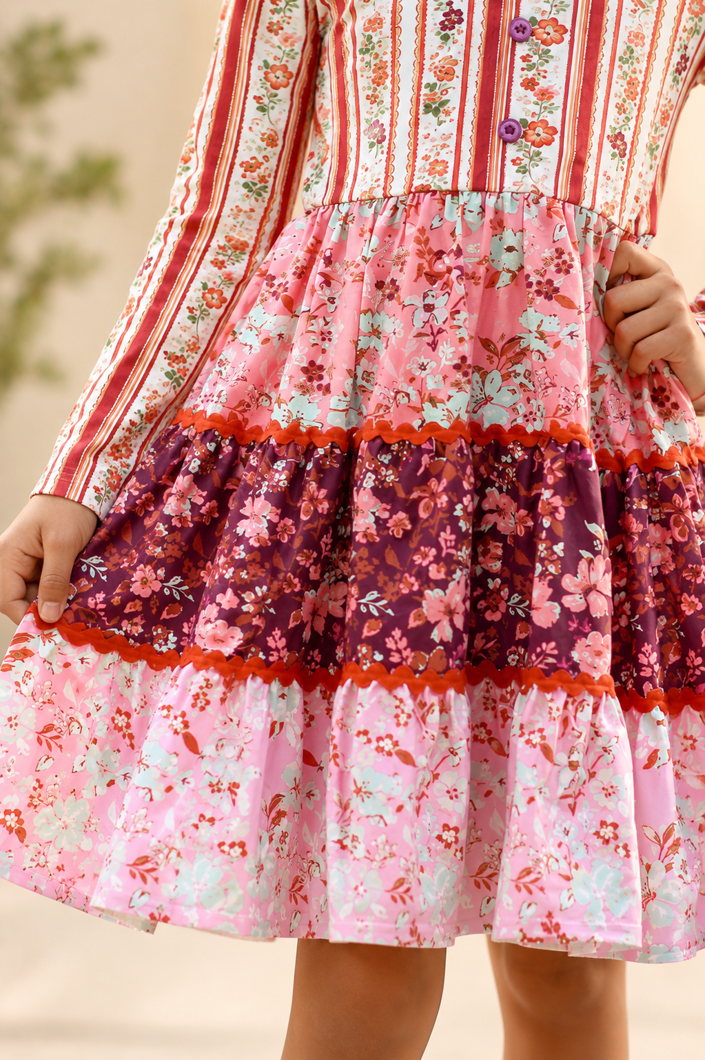 Annistyn Dress - Floral Sonata (Pre-Order)