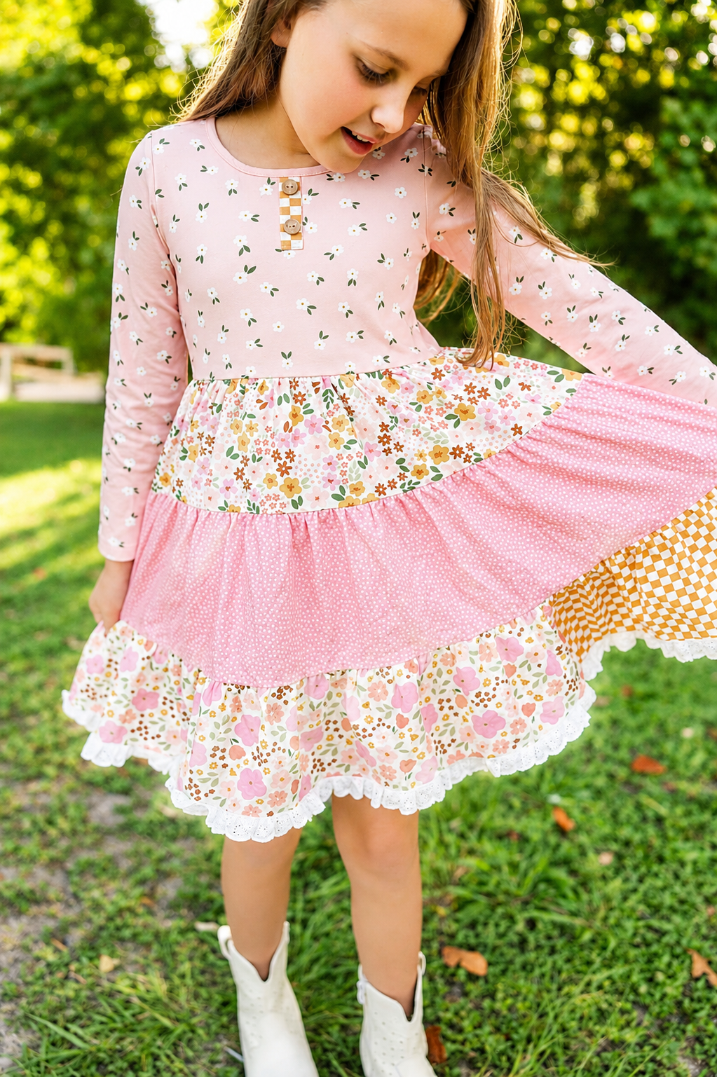 Annistyn Knit Dress - Hopscotch (Pre-Order)