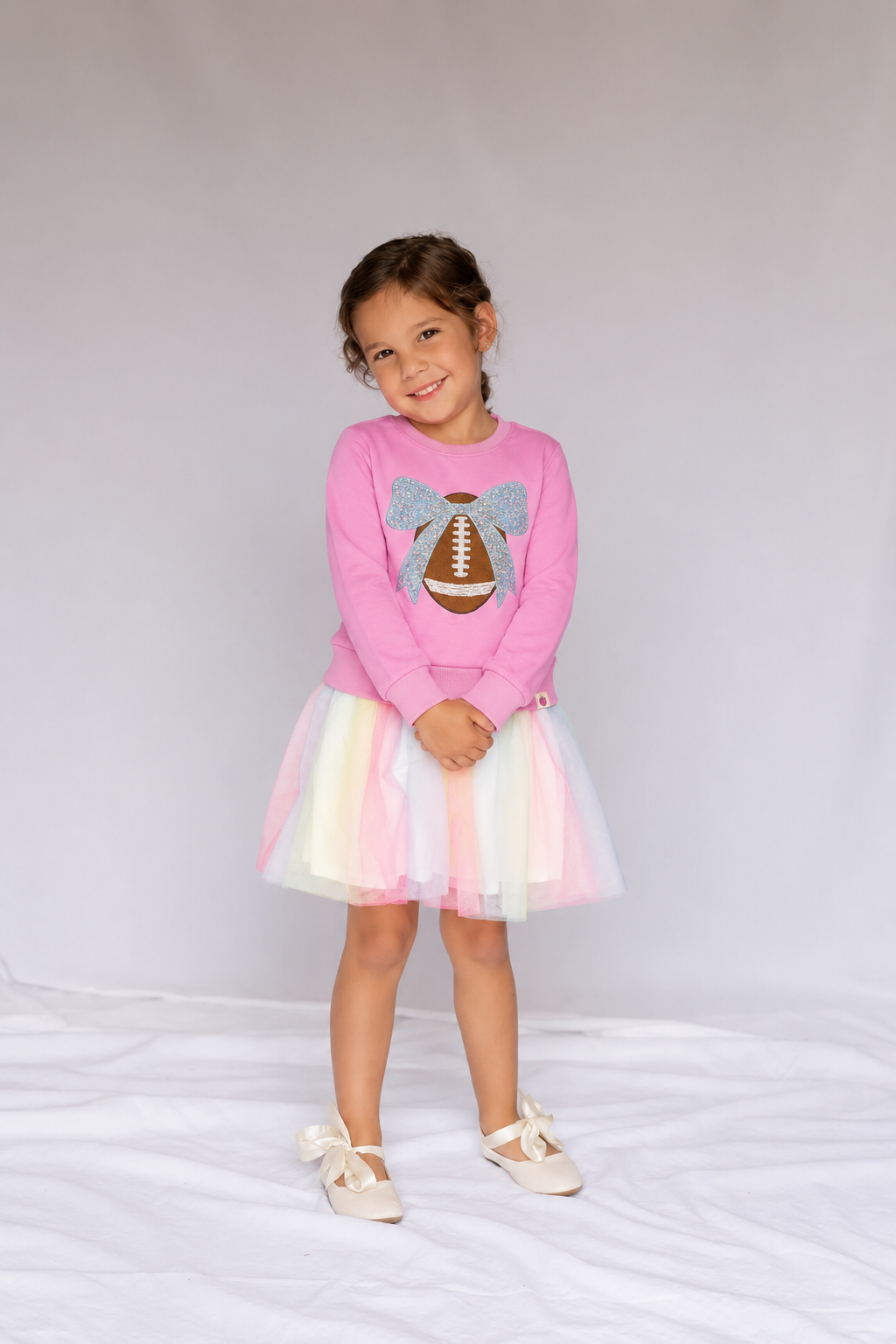 Bow Applique Sweater - Friday Night Lights (Pre-Order)