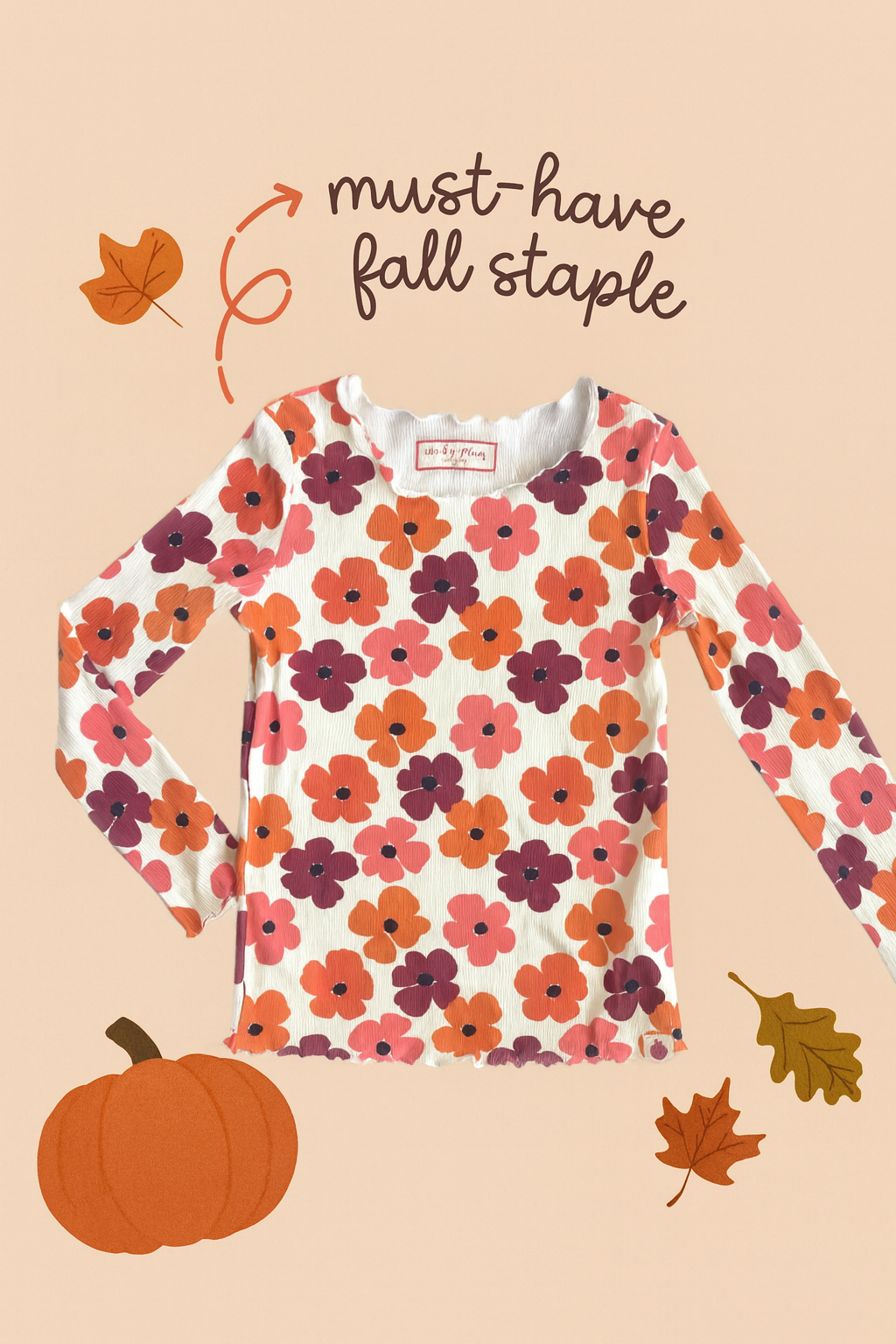 Ribbed Top - Wild Plum