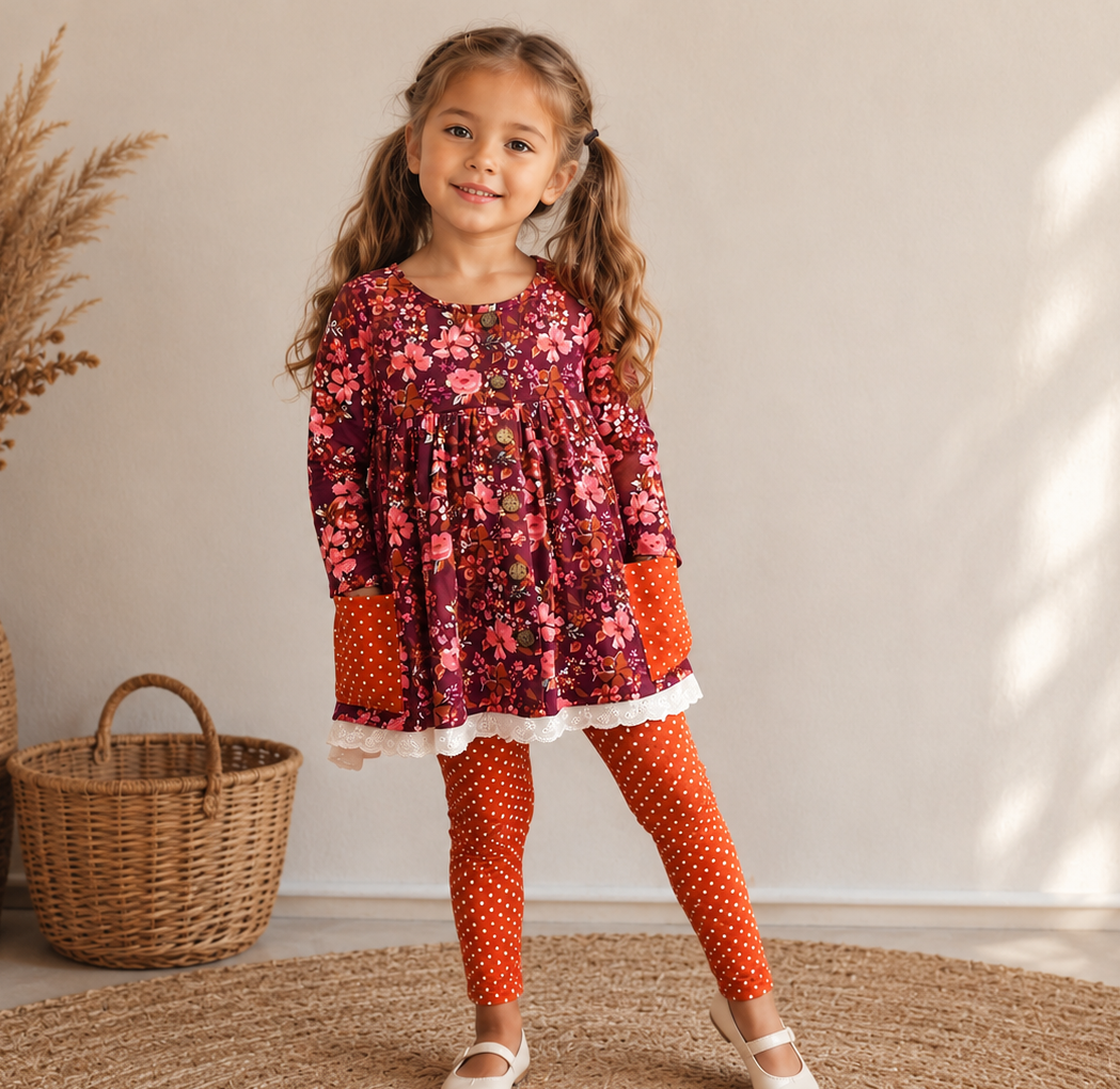 Cora Play Set - Floral Sonata