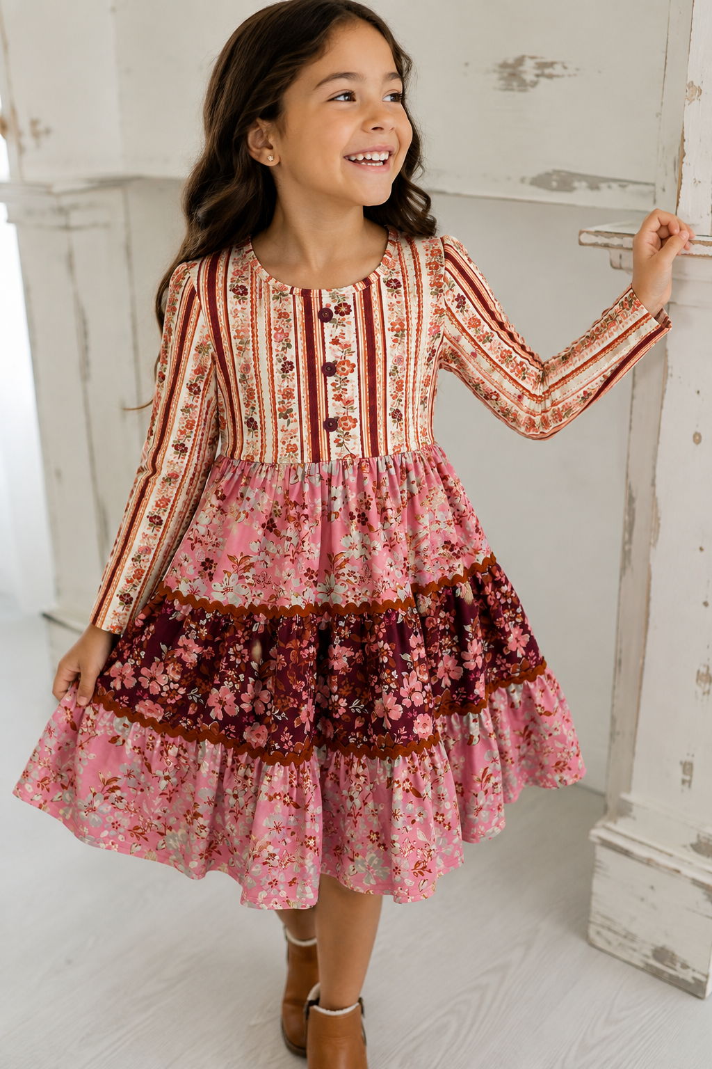 Annistyn Dress - Floral Sonata (Pre-Order)