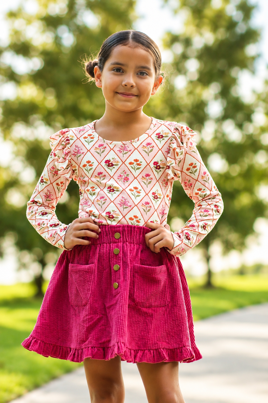 Ribbed Top - Sweet Vintage (Pre-Order)