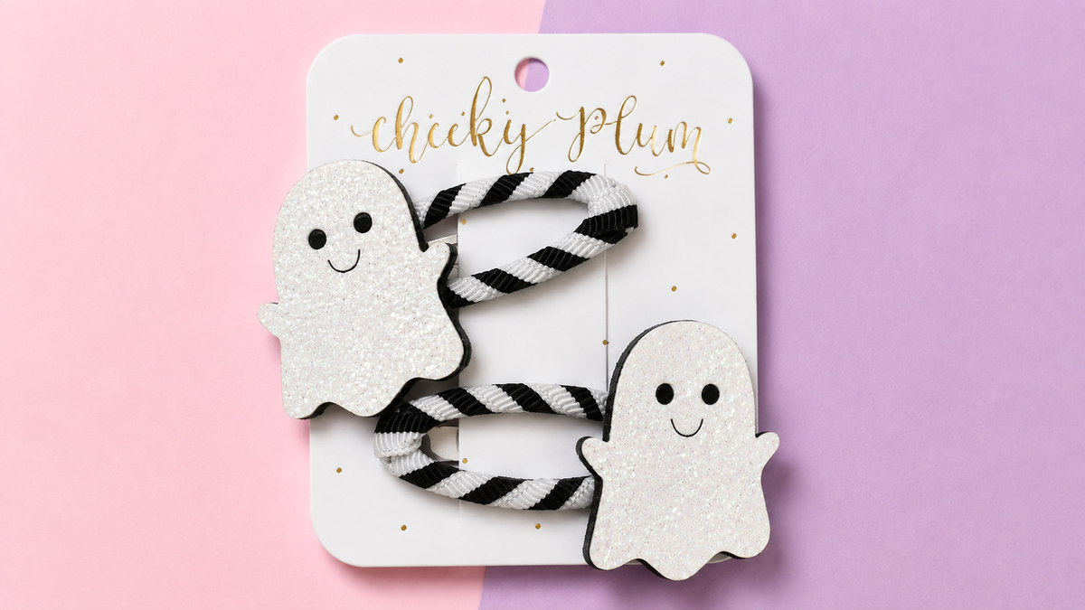 Ghastly Ghoul Hair Clip Set