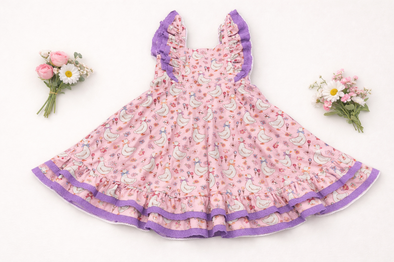 Drew Knit Dress - Duck Duck Goose (Pre-Order)