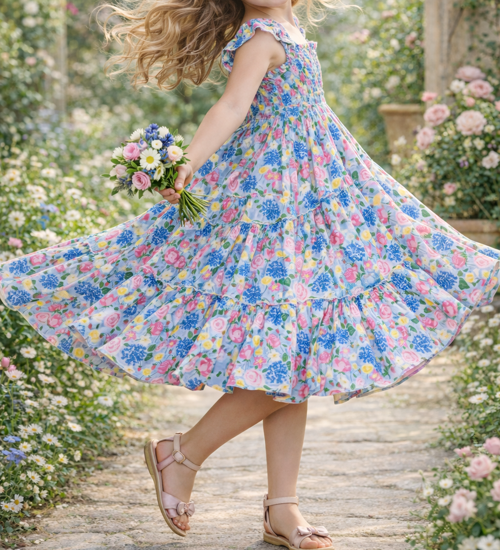 Fiona Maxi Dress - Floral Fairytale