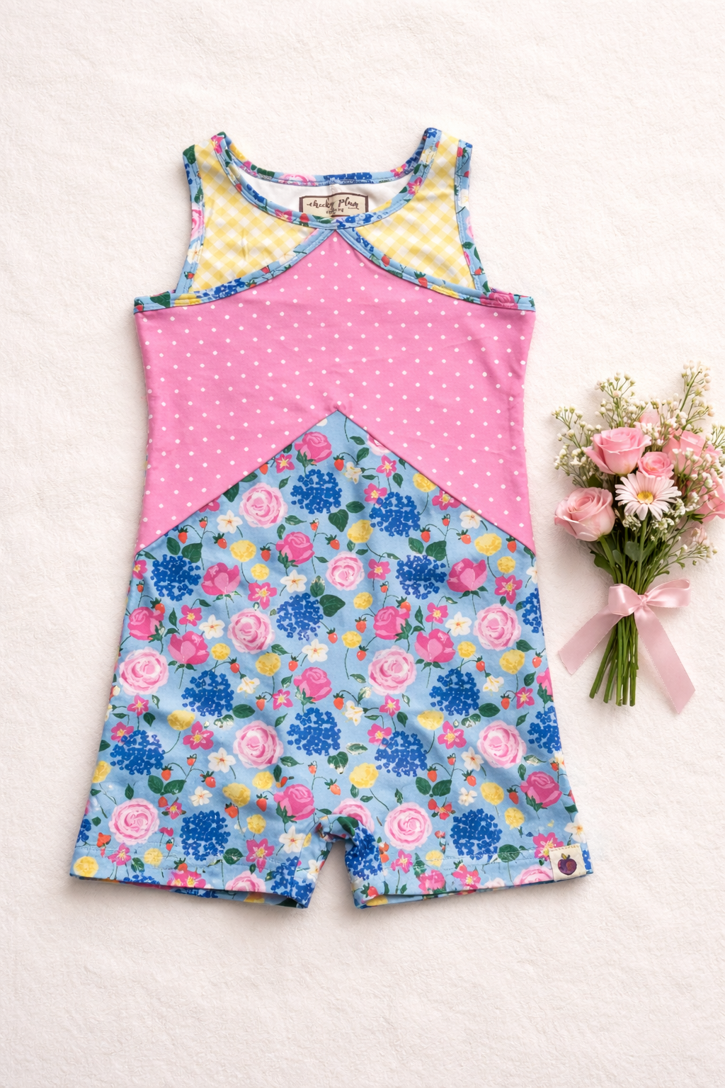 Bella Unitard - Floral Fairytale