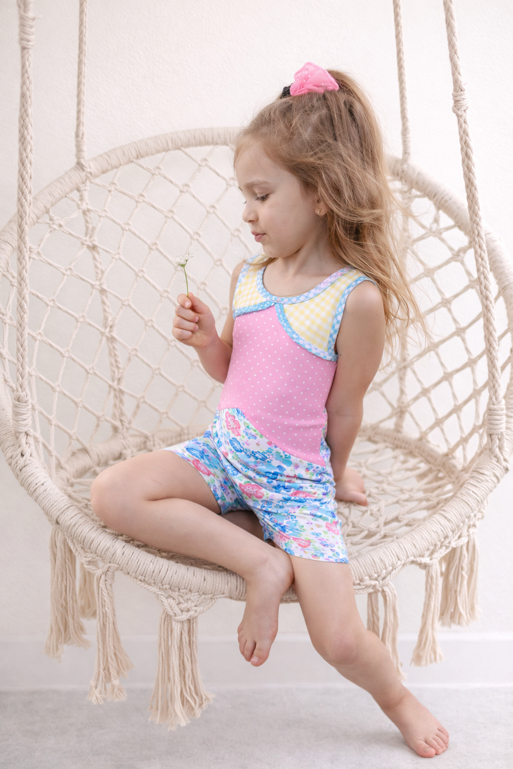 Bella Unitard - Floral Fairytale