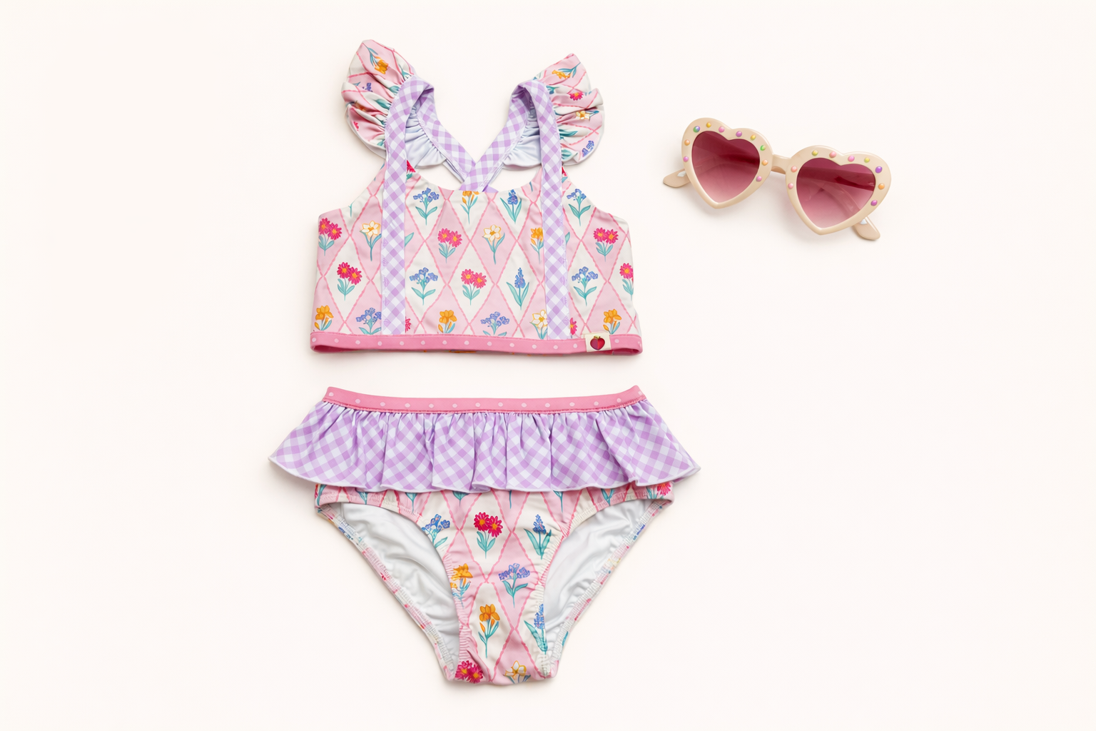 Nora Swimsuit - Petunia Patch (Pre-Order)