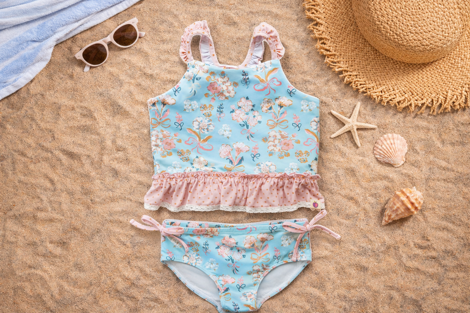 Selah Tankini Swimsuit - Maison Primrose (Pre-Order)