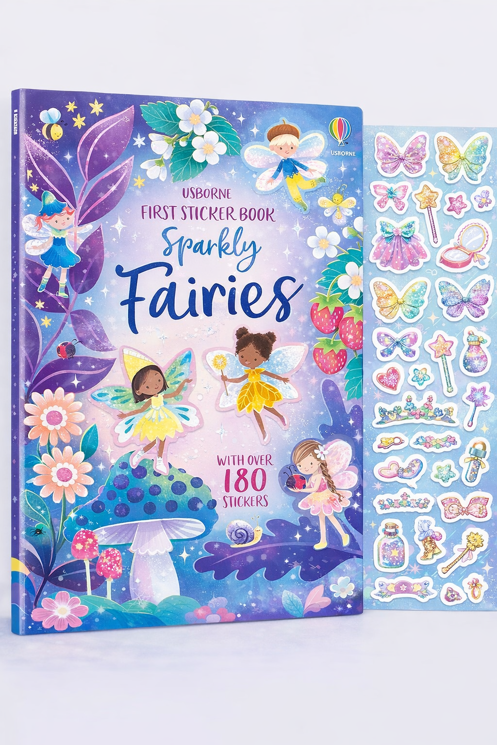First Sticker Book Sparkly Fairies