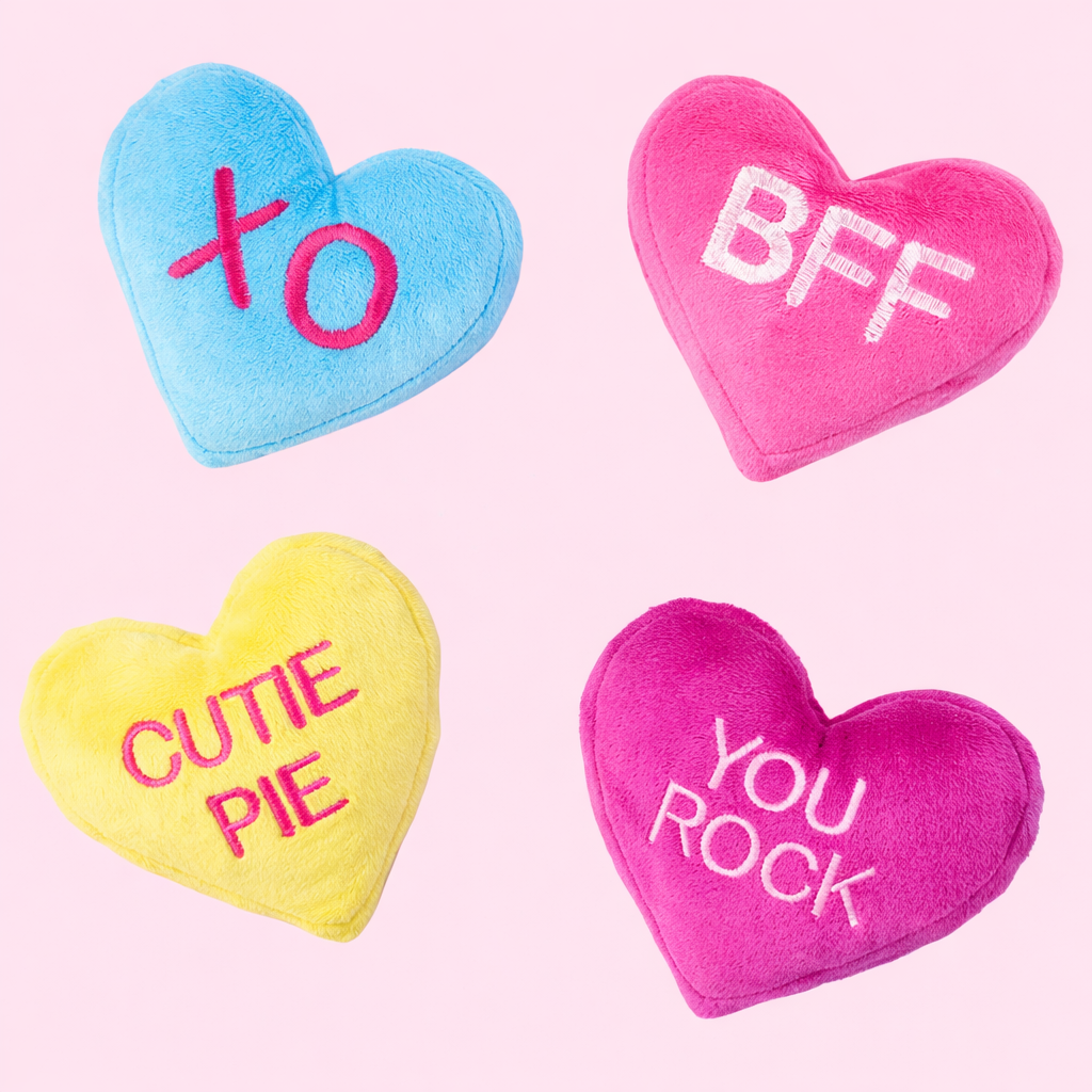 Conversation Heart Plush