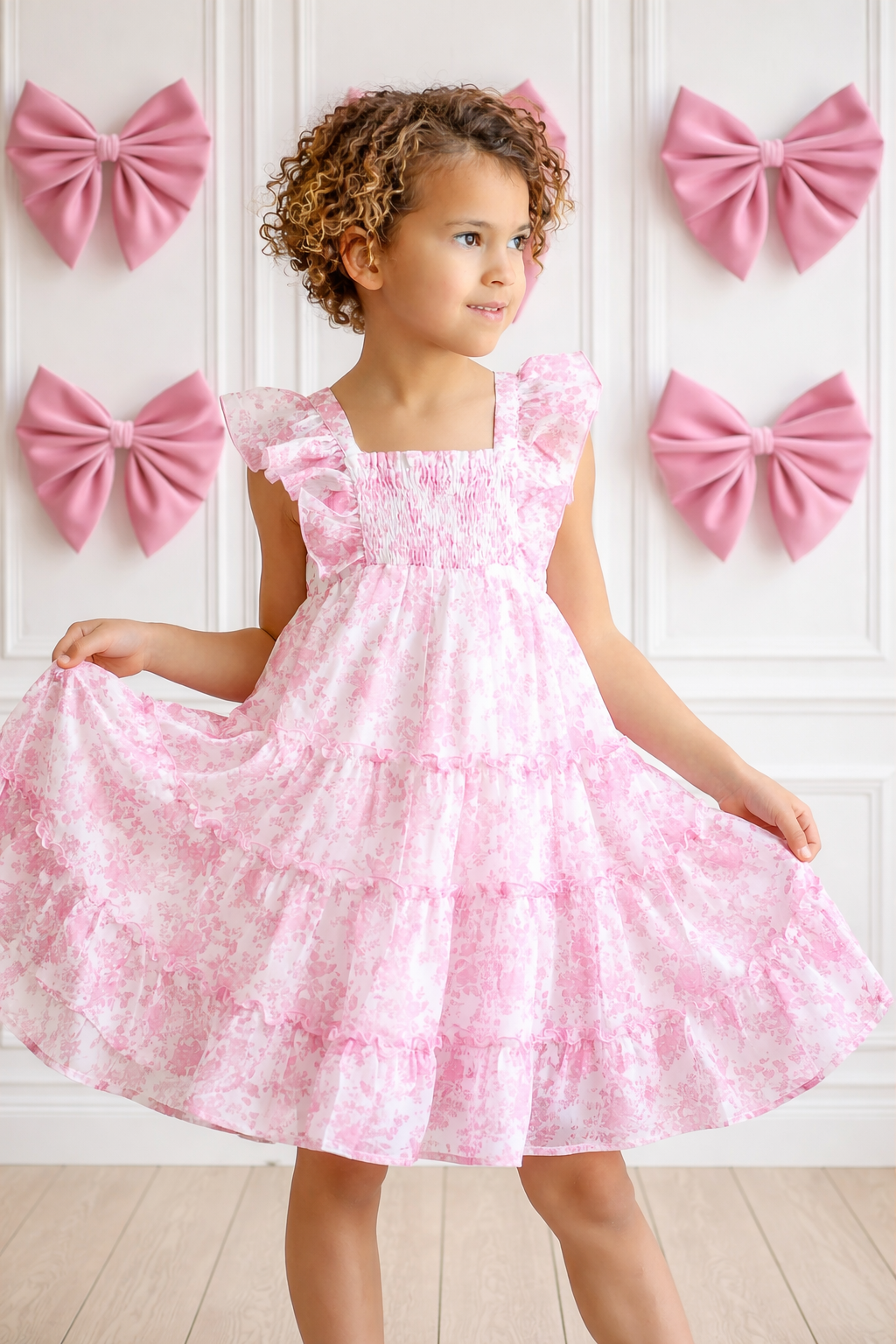 Brielle Dress - Toile de Rose (Pre-Order)