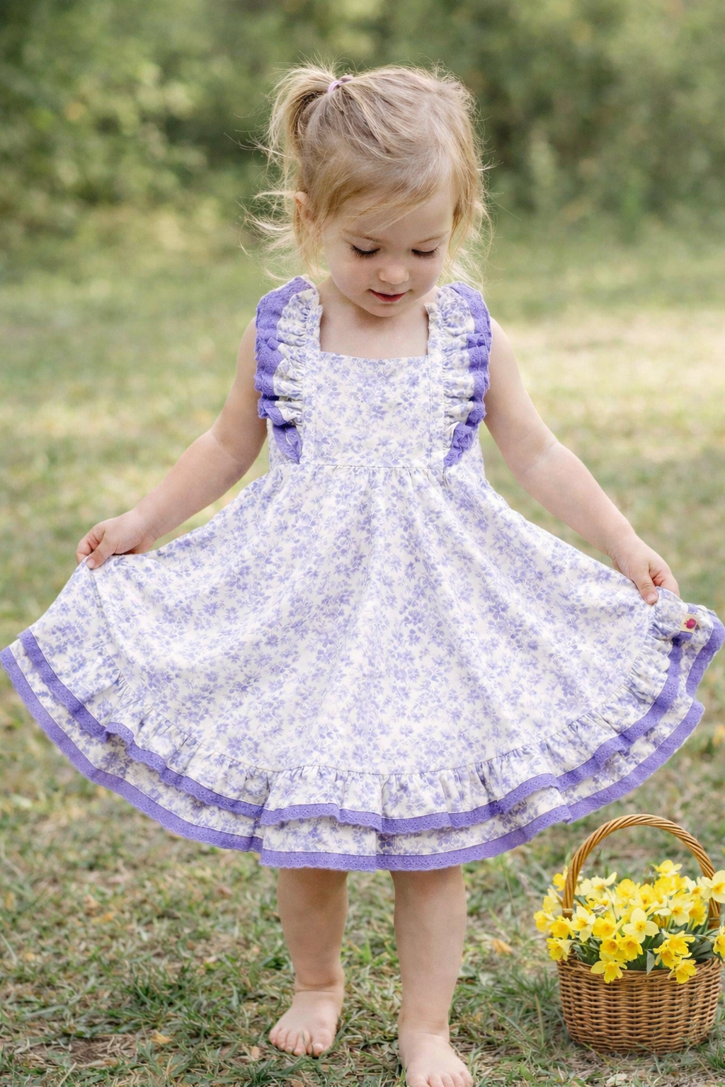 Drew Knit Dress - Lavender Cottage (Pre-Order)