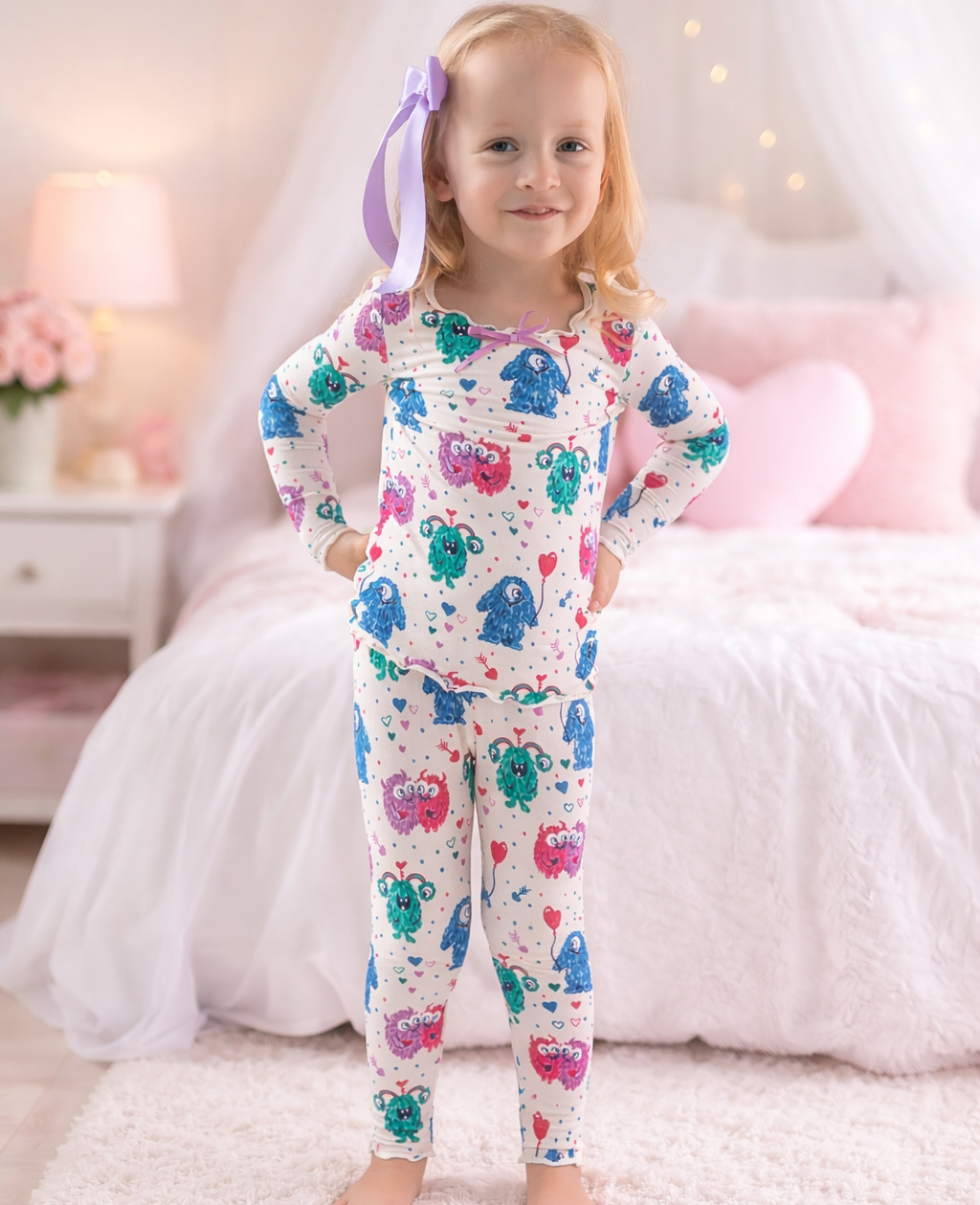 Loungewear Set - Monster Love
