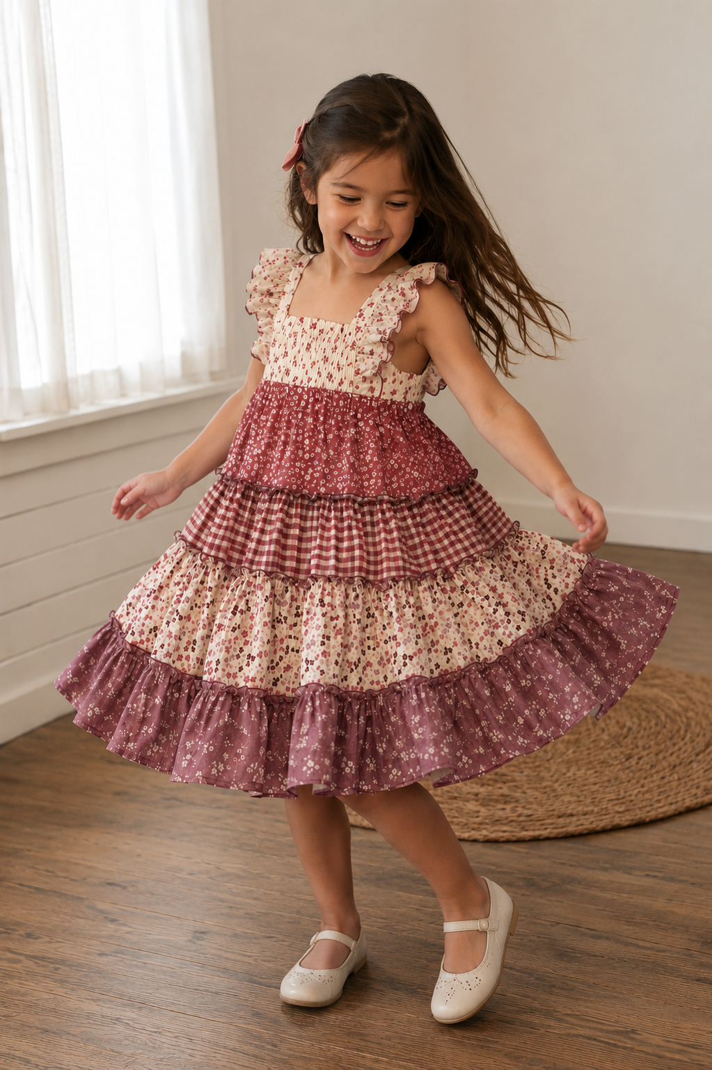 Brielle Dress - Flower Market (Pre-Order)
