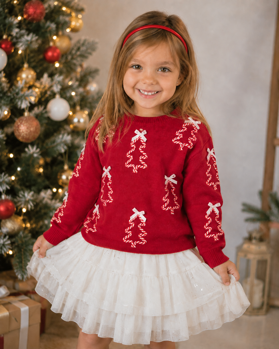 Sweater - Peppermint Tinsel