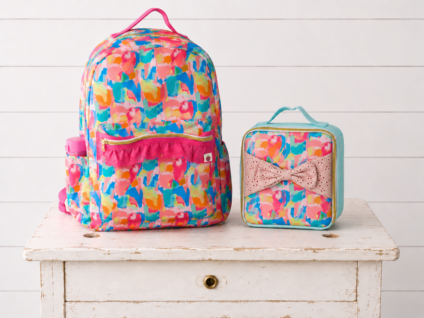 Bree Backpack - Rainbow Sherbert Splash