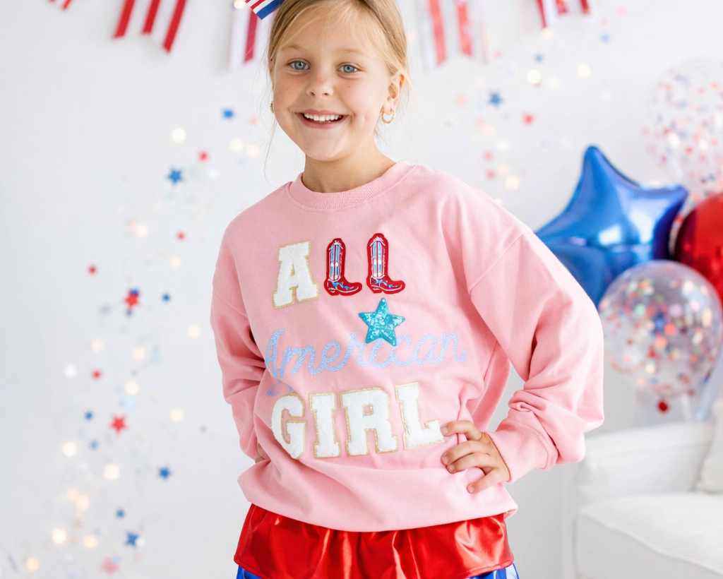 Sweatshirt - All American Girl