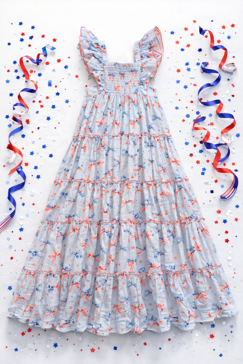 Fiona Maxi Dress - Vintage Flag