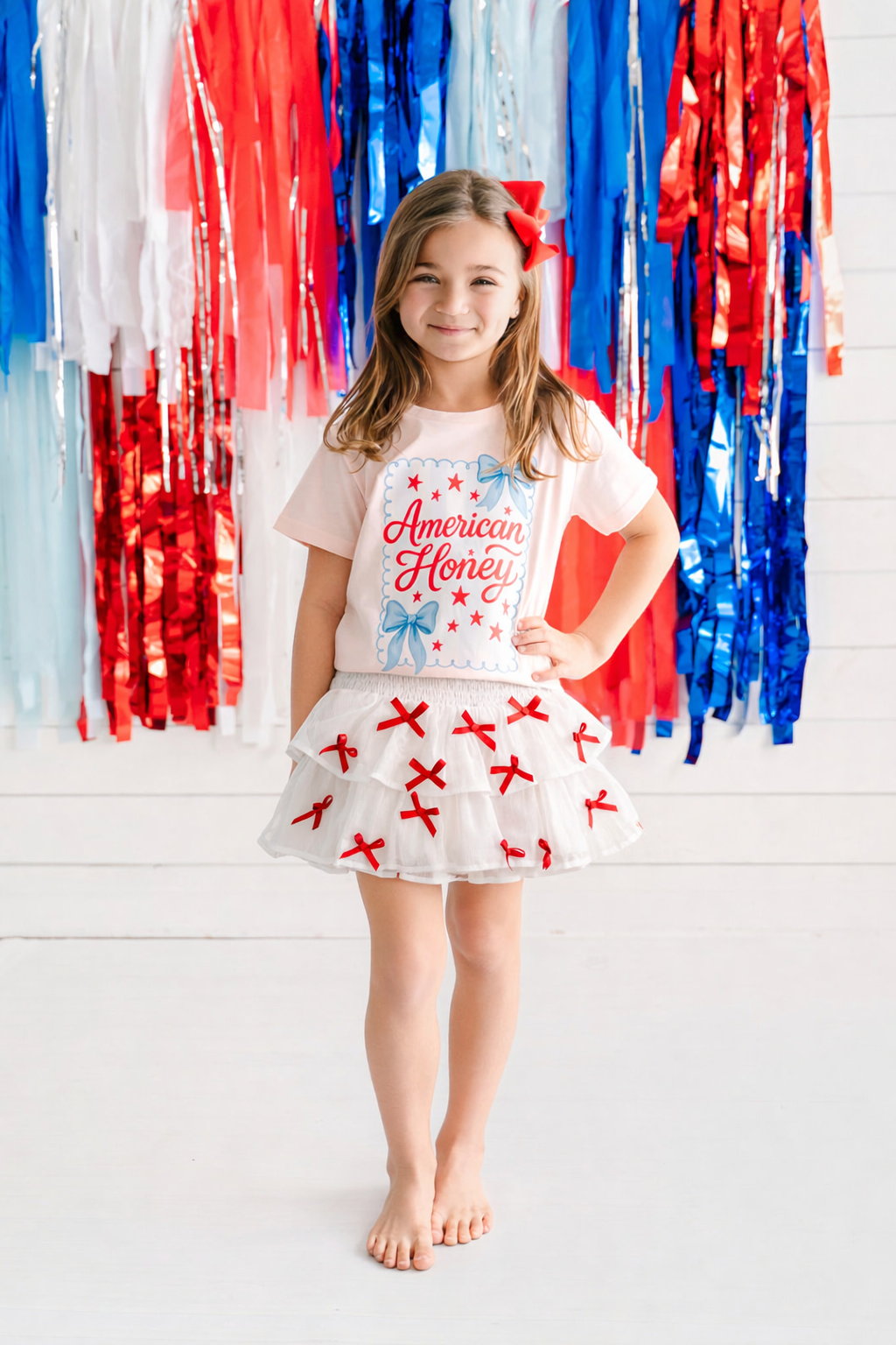 Blair Skirt - Stars & Bows Jubilee – Cheeky Plum