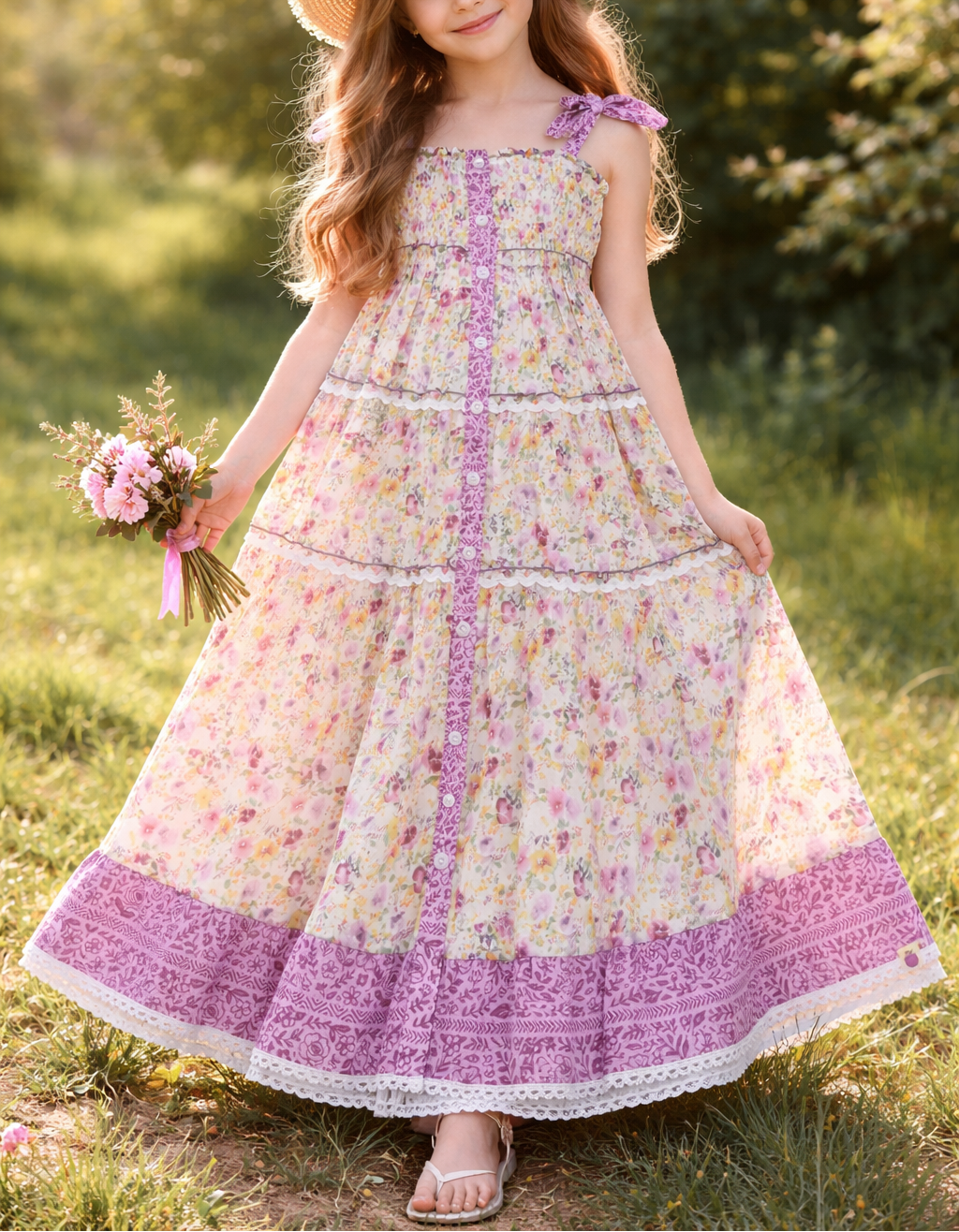 Serena Maxi Dress - Maison de Bloom (Pre-Order)