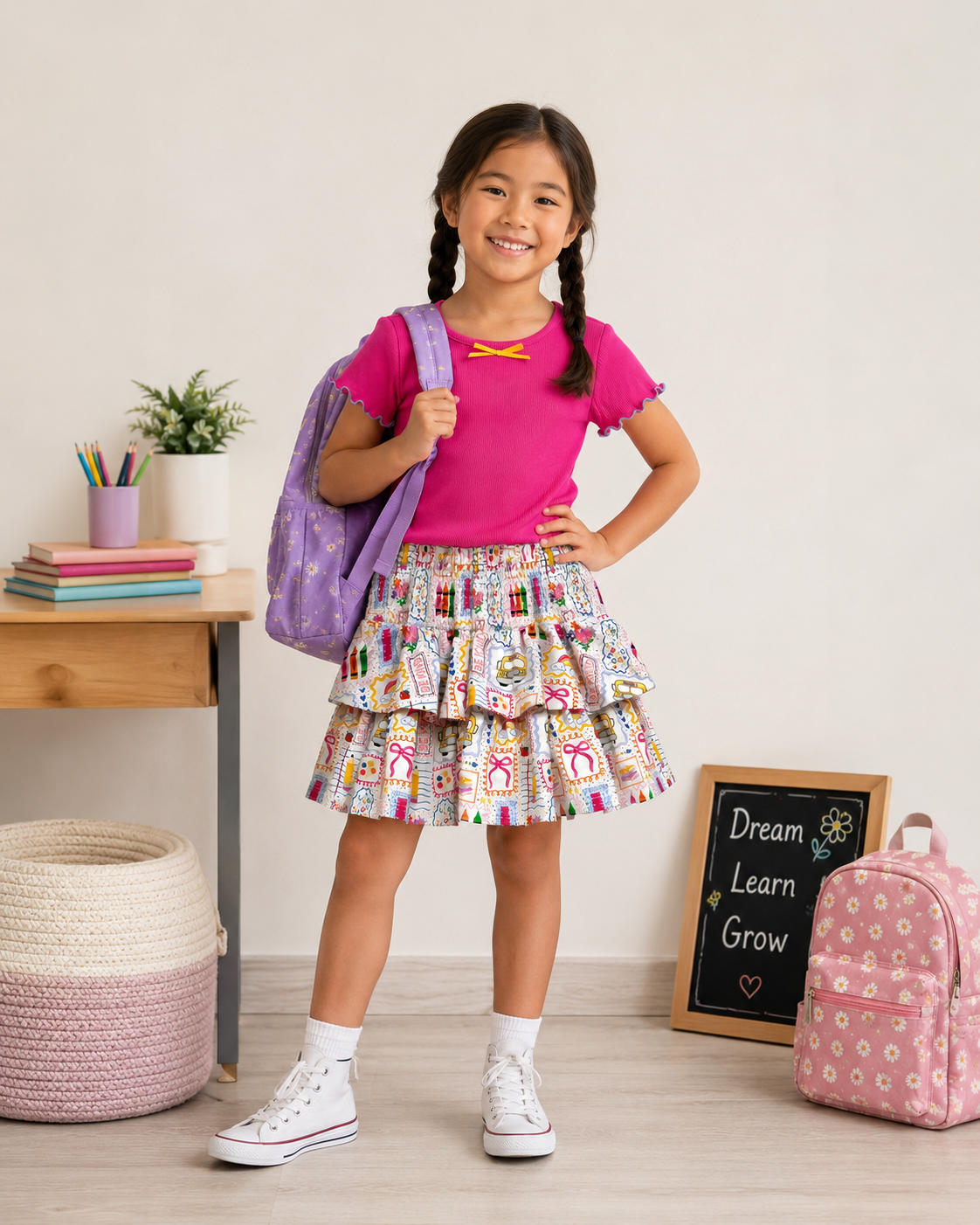Blair Layer Skirt - Schoolyard Charm – Cheeky Plum