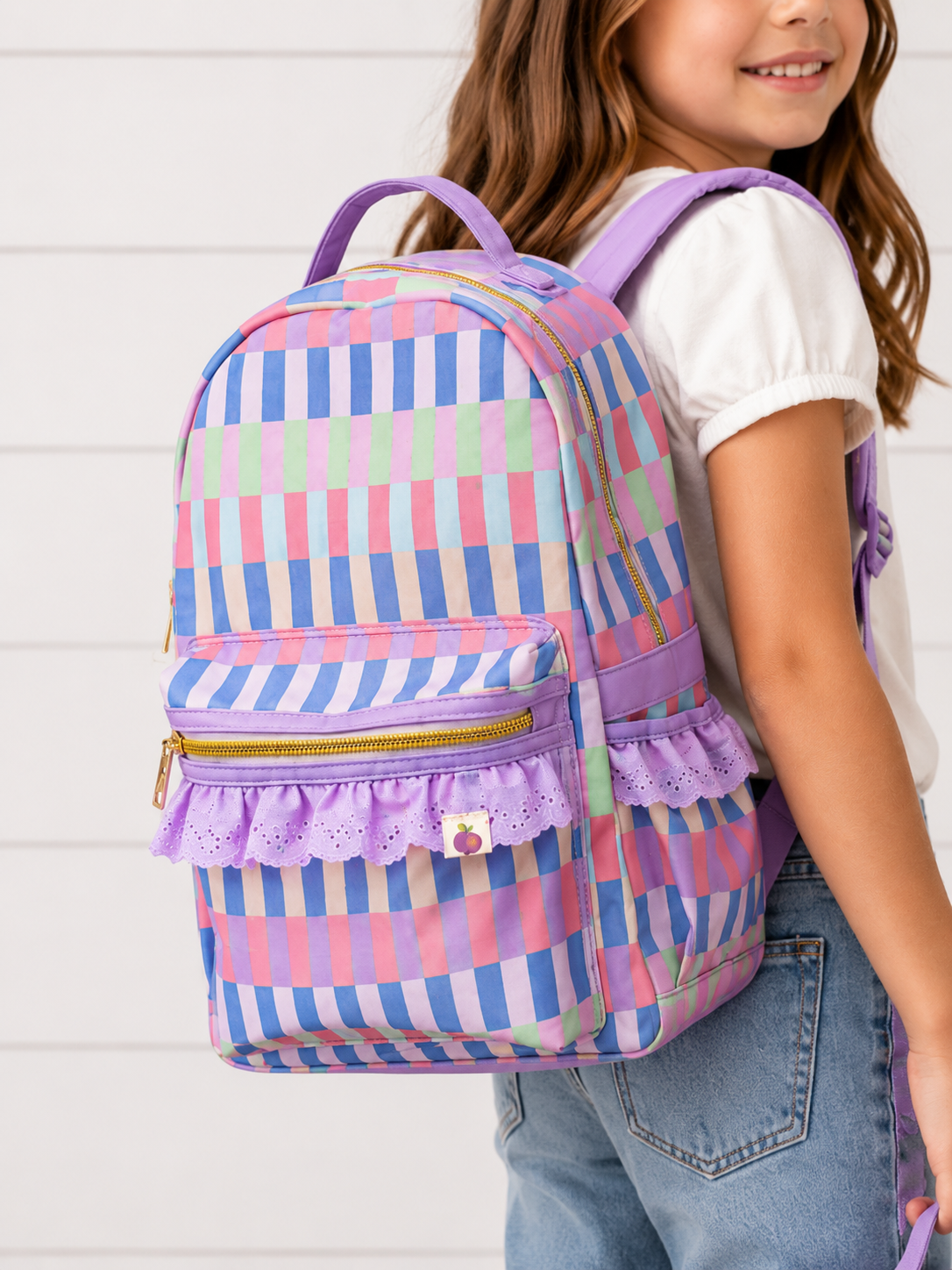 Bree Backpack - Sugar Check
