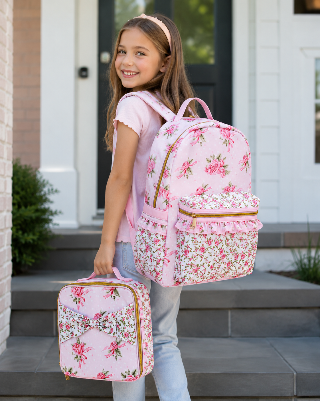 Bree Backpack - Shabby Rose