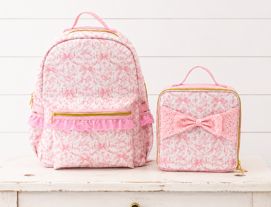 Bree Backpack - Heirloom Rose (Pre-order) – Cheeky Plum