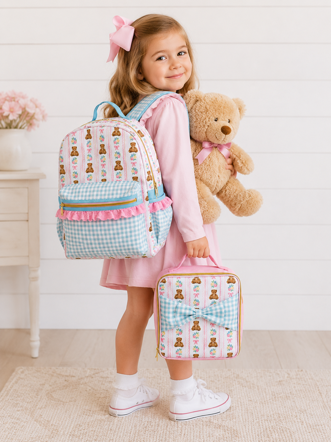 Bree Backpack - Teddy Tea Party (Pre-order)