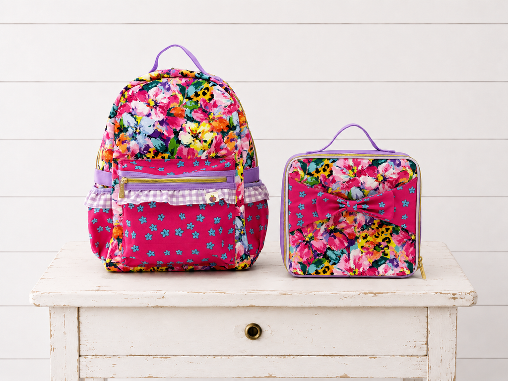 Bree Backpack - Wildflower Safari – Cheeky Plum