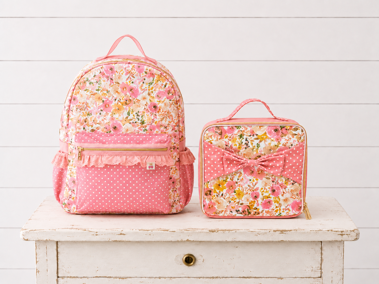 Bree Backpack - Pink Posy Parade (Pre-order)