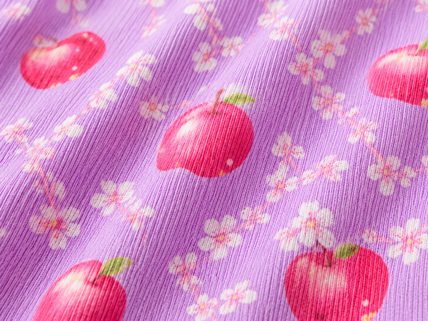 Penelope Ribbed Dress - Apple Blossom (Pre-order) – Cheeky Plum