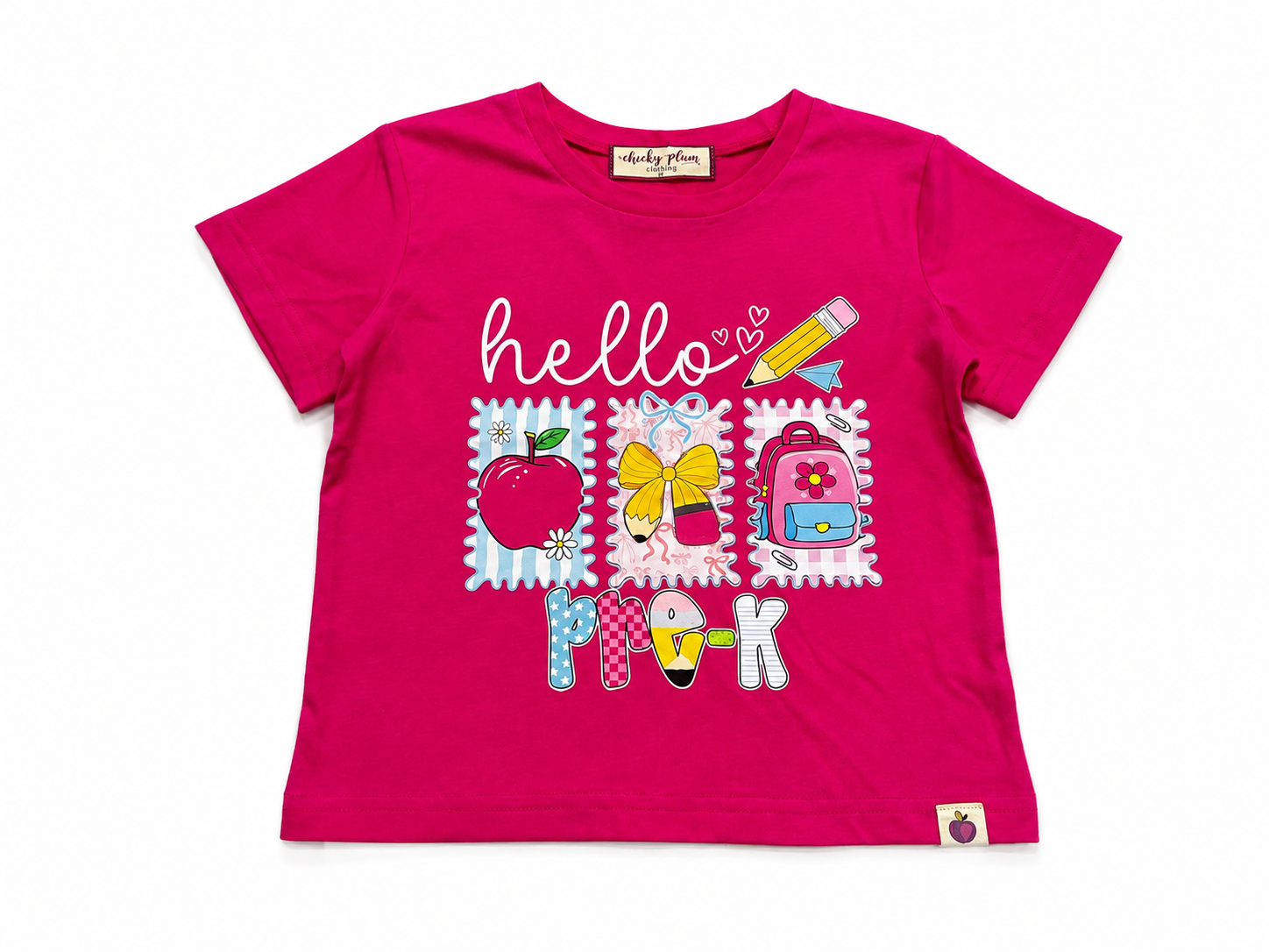 Graphic Tee - Hello Pre-K (Pre-order)