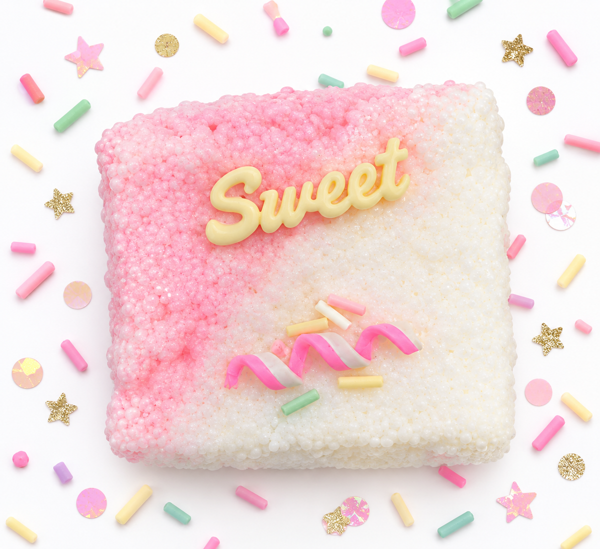 Sparkle Cake Squishy