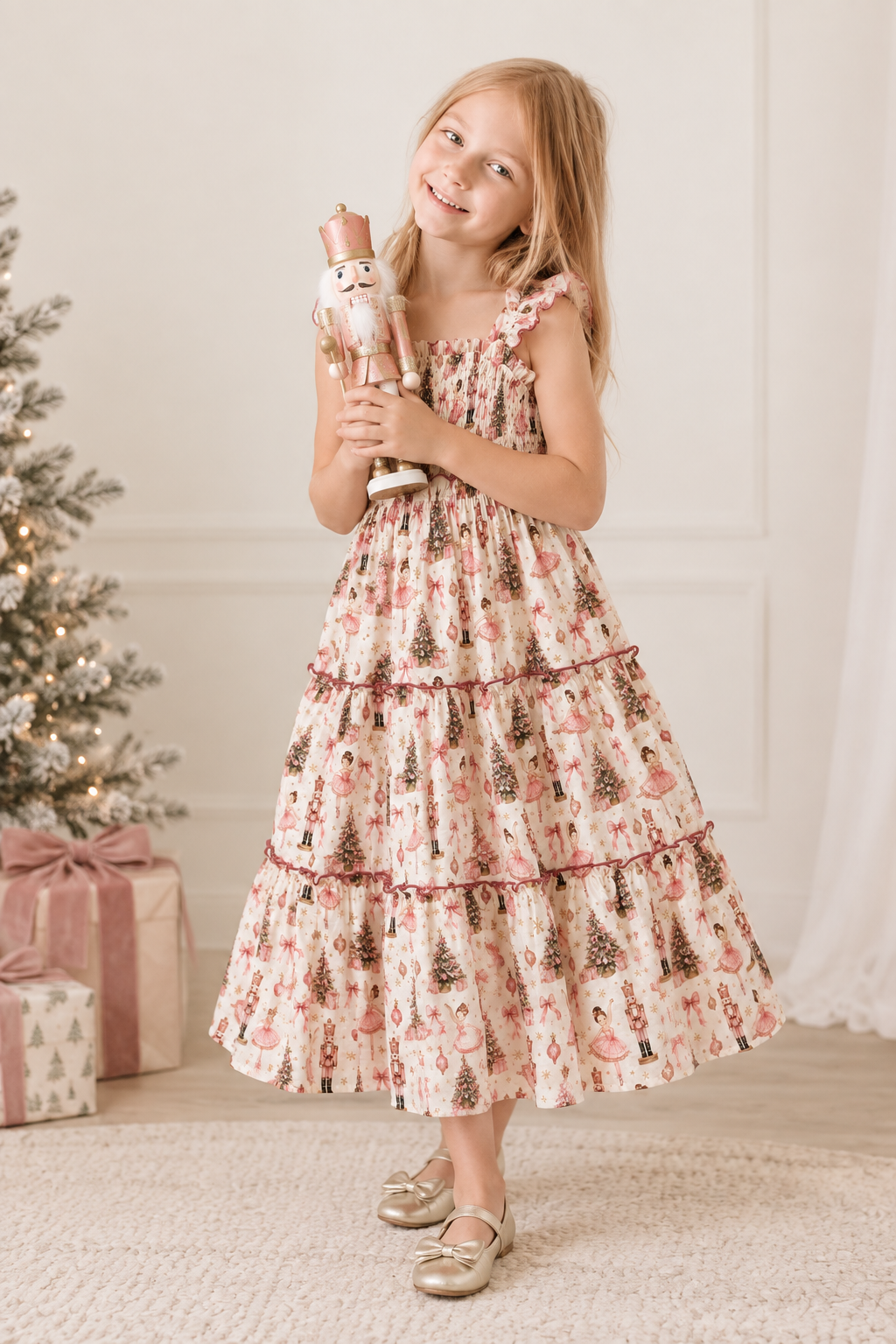 Fiona Maxi Dress - Enchanted Nutcracker (Pre-Order ships early Nov)
