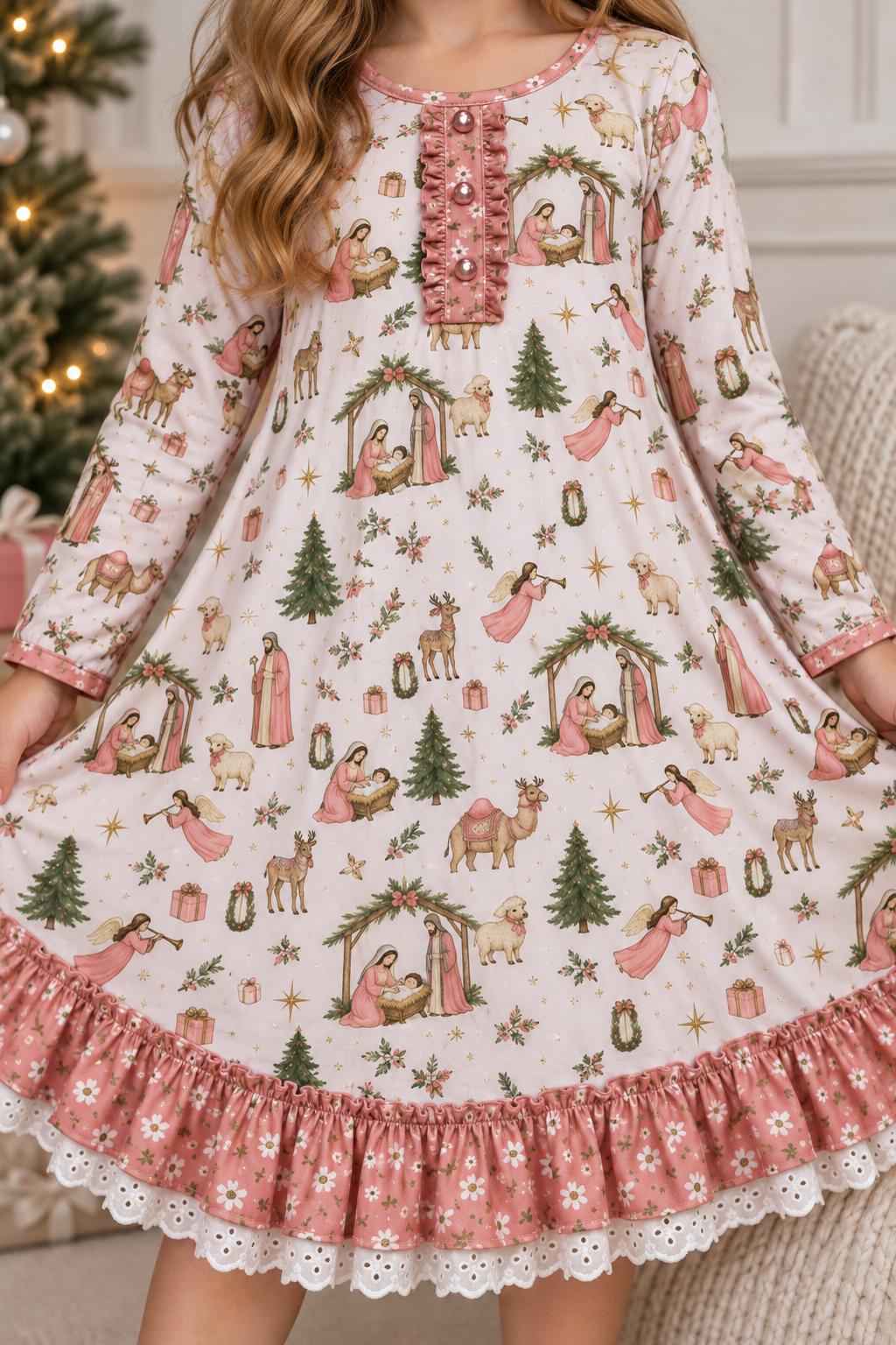Loungewear Gown - O Holy Night (Pre-Order ships early November)