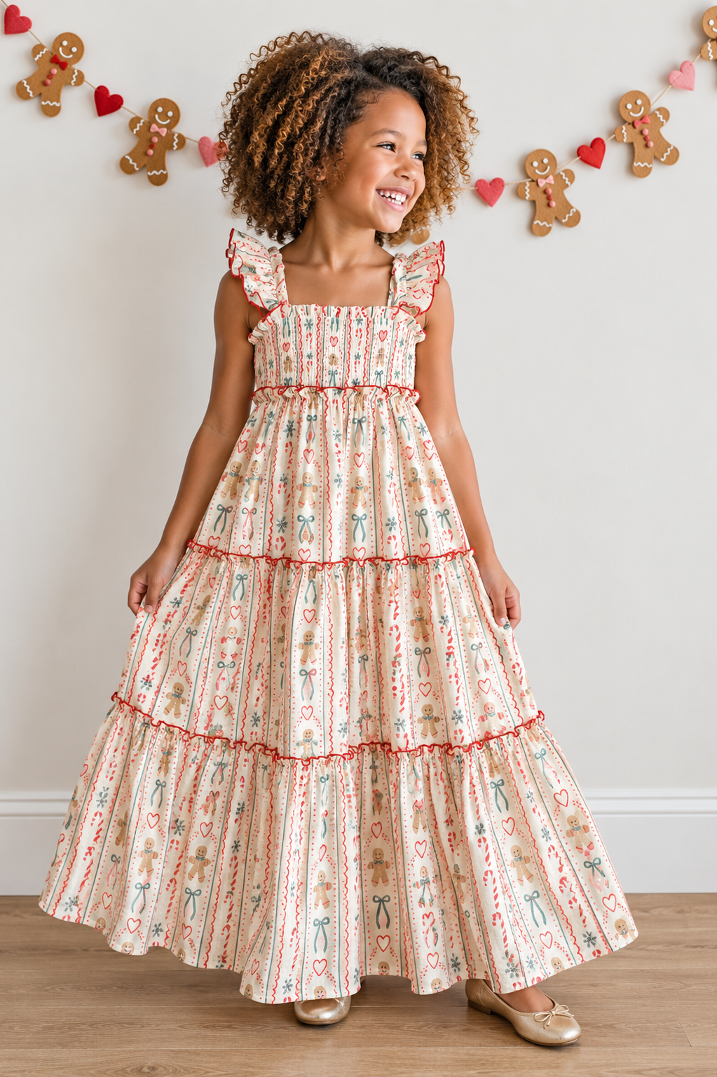 Fiona Maxi Dress - Sugar & Spice (Pre-Order ships Nov)